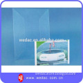Clear H shape PVC sign holder by heat bending